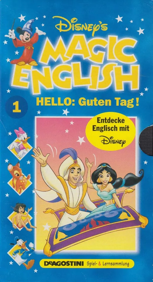 Disney's Magic English 1 - Hello: Guten Tag! (VHS - 1997 - DE)