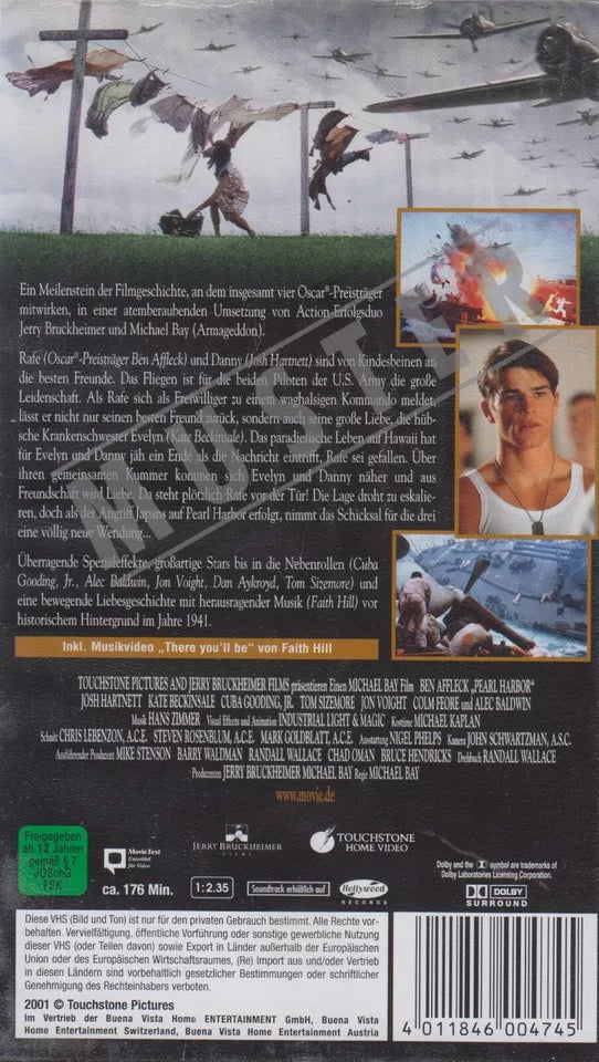 Pearl Harbor (press copy) (VHS - 2001 - DE)