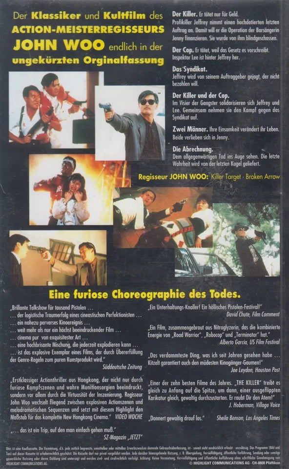 Le tueur (VHS - DE)