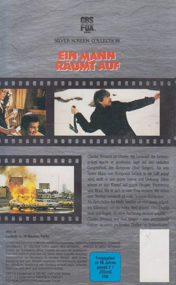 Ein Mann räumt auf (VHS - 1990 - DE)