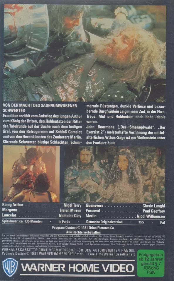 Excalibur (VHS - 1991 - DE)