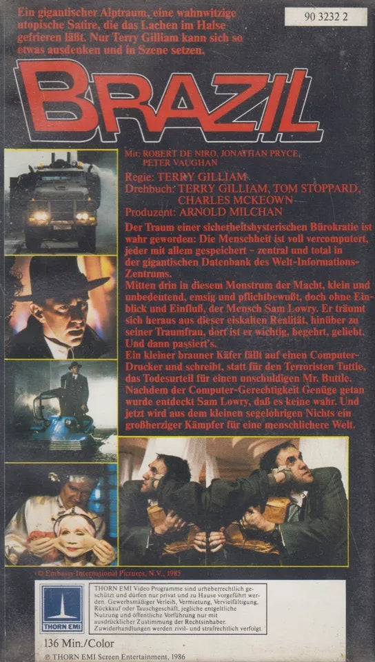 Brazil (VHS - 1986 - DE)