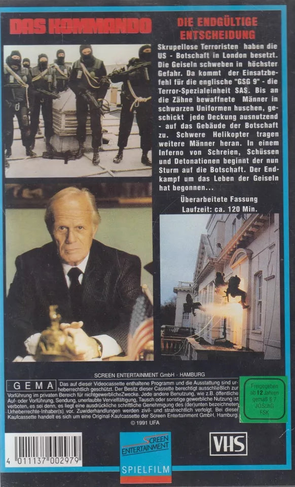 Le commandement (VHS - DE)