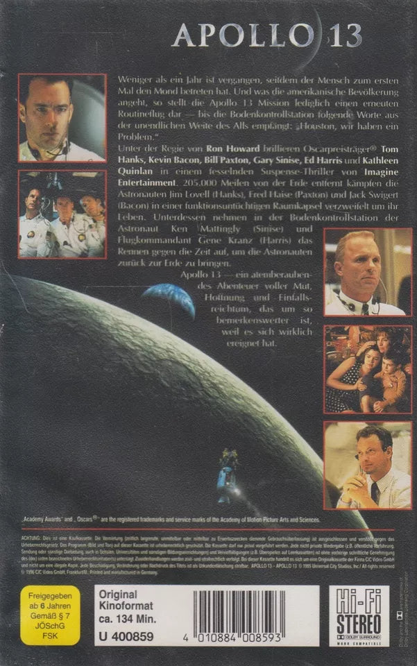 Apollo 13 (VHS - 1996 - DE)