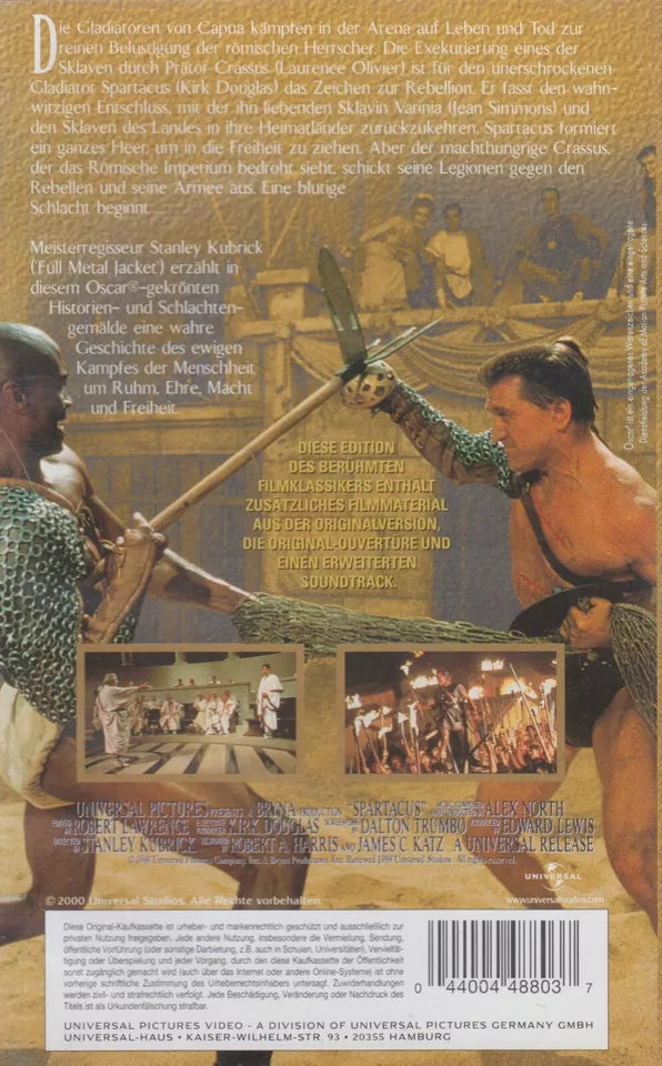 Spartacus (VHS - 2000 - DE)