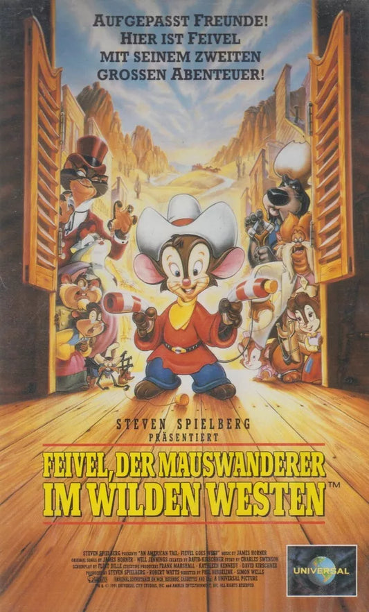 Feivel, der Mauswanderer im wilden Westen (VHS - 1993 - DE)