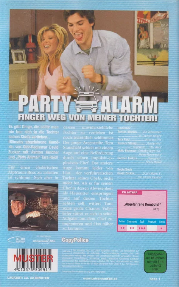 Party Alarm - Ne touchez pas à ma fille (Copie de presse) (VHS - 2004 - DE)