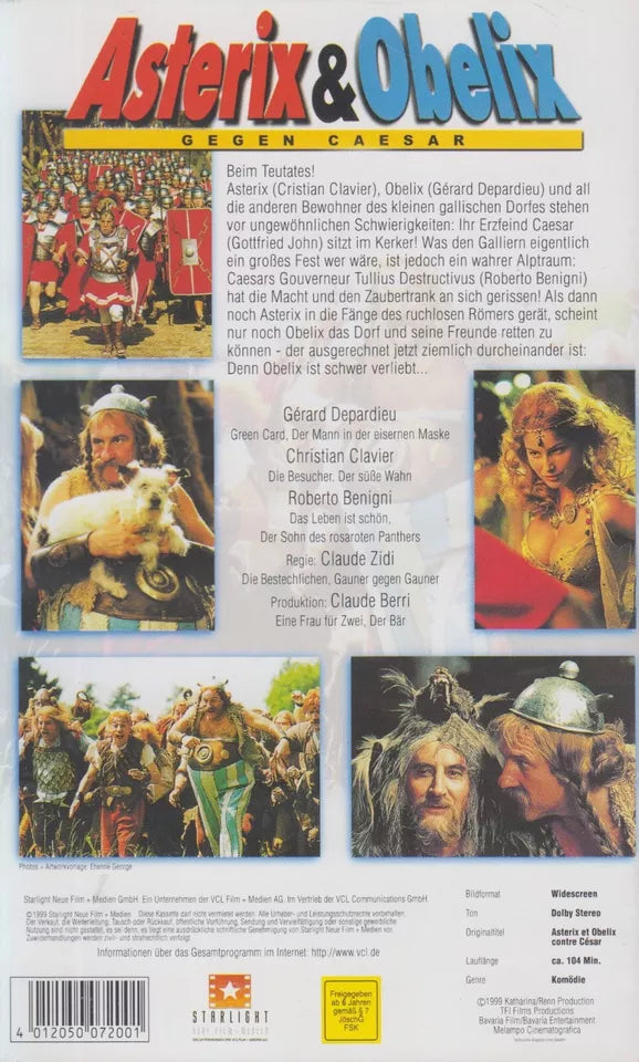 Astérix et Obélix contre César (VHS - 1999 - DE)