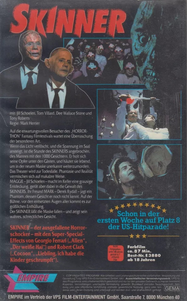 Skinner (VHS - 1991 - DE)
