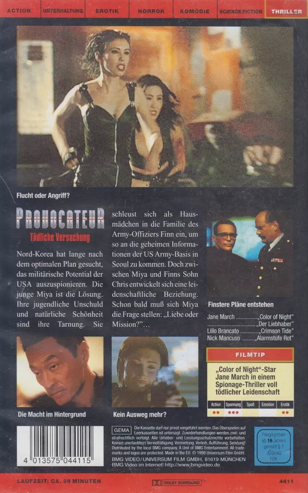 Provocateur - Deadly Temptation (VHS - 1998 - DE)