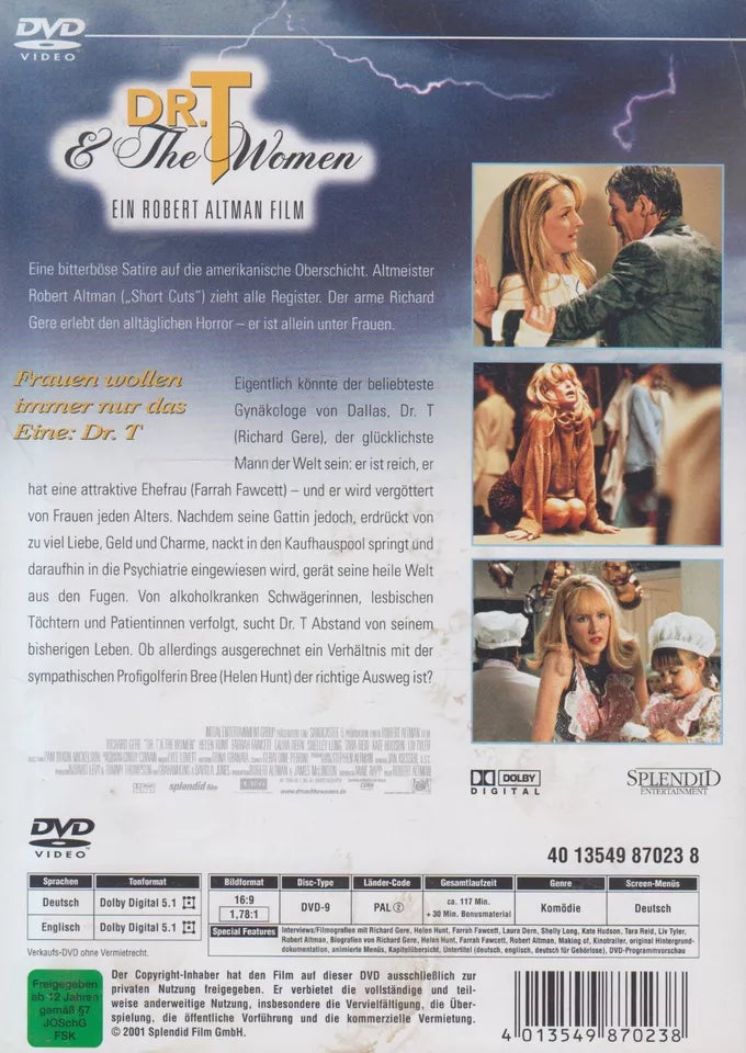 Dr. T & The Women (DVD - 2001 - DE)