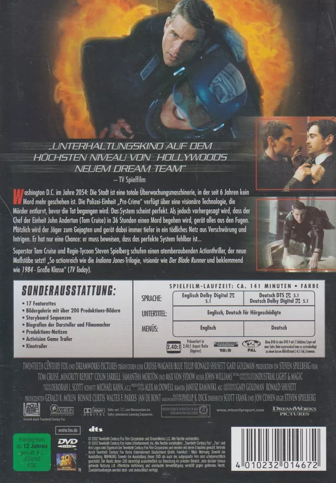 Minority Report (2xDVD - 2002 - DE)