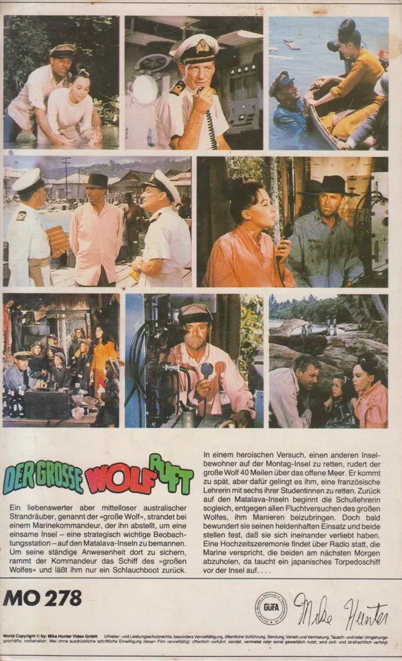 Le cri du grand loup (VHS - DE)