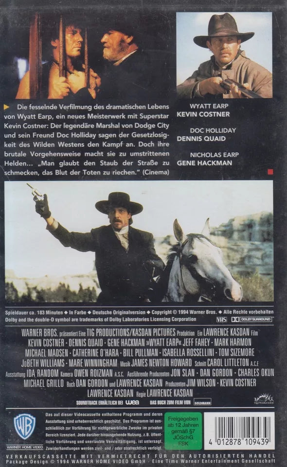Wyatt Earp (VHS - 1994 - DE)