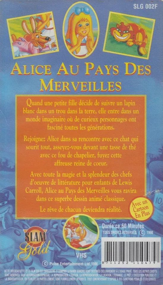 Alice au Pays des Merveilles (VHS - 1996 - FR)