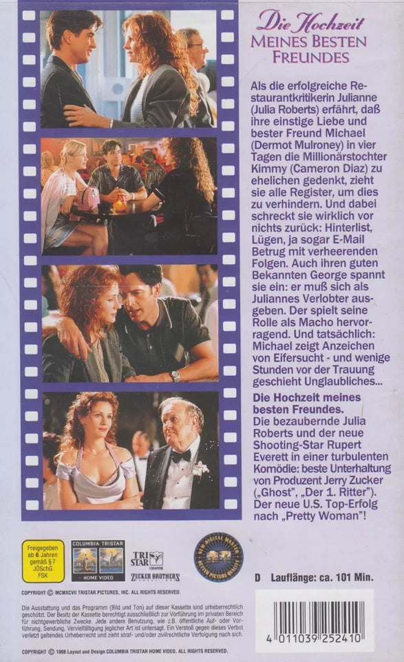 Die Hochzeit meines besten Freundes (VHS - 1998 - DE)