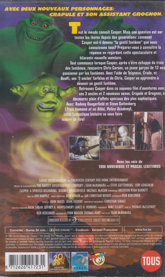 Casper - L'apprenti fantôme (VHS - 2001 - FR)