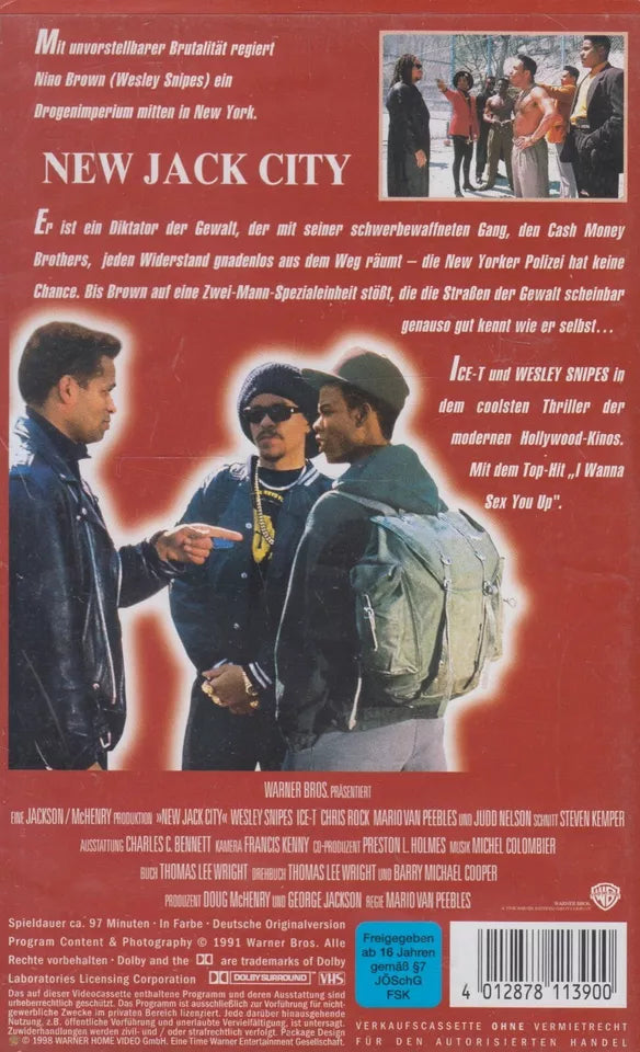 New Jack City (VHS - 1998 - DE)