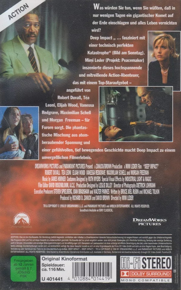 Impact profond (VHS - 1998 - DE)