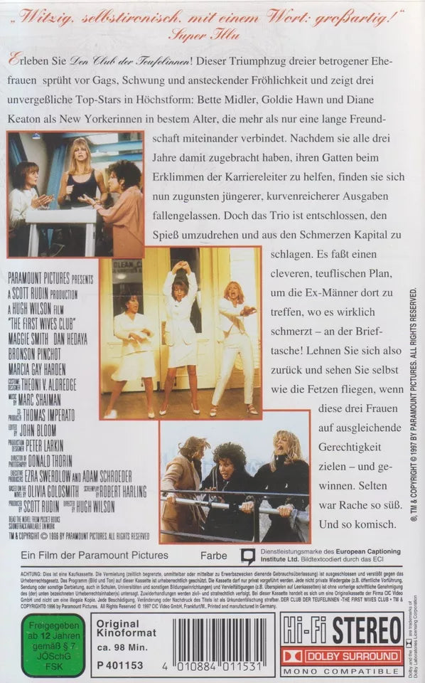 Der Club der Teufelinnen (VHS - 1997 - DE)