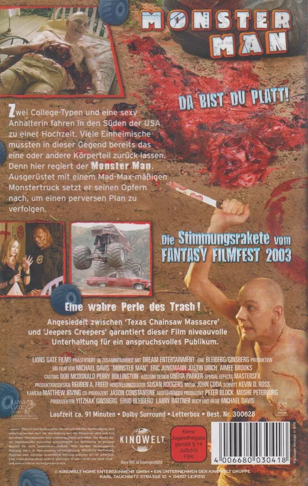 Monster Man (VHS - DE)