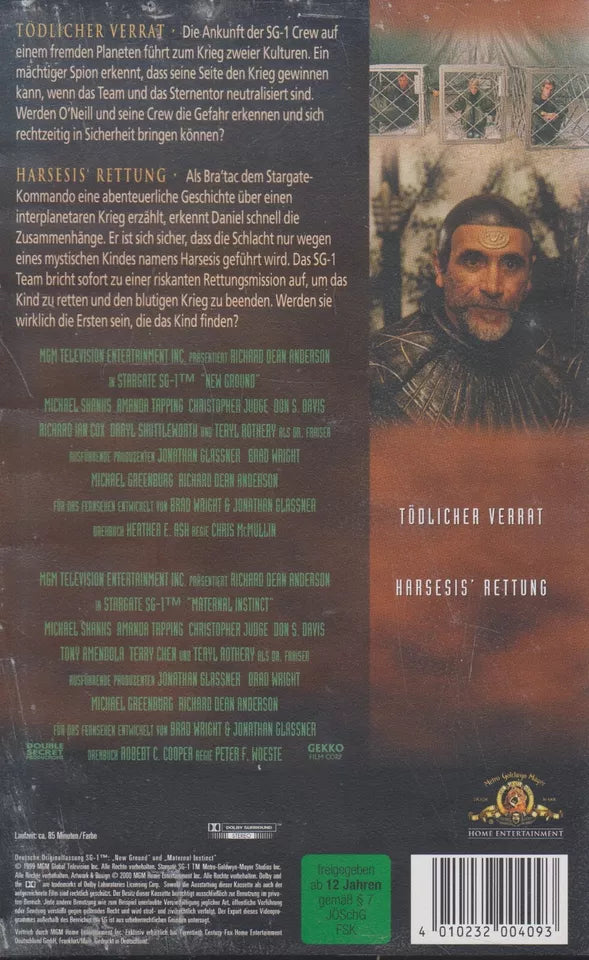 Stargate Command SG-1: 32 - Deadly Betrayal & Harsesis' Rescue (VHS - 2000 - DE)