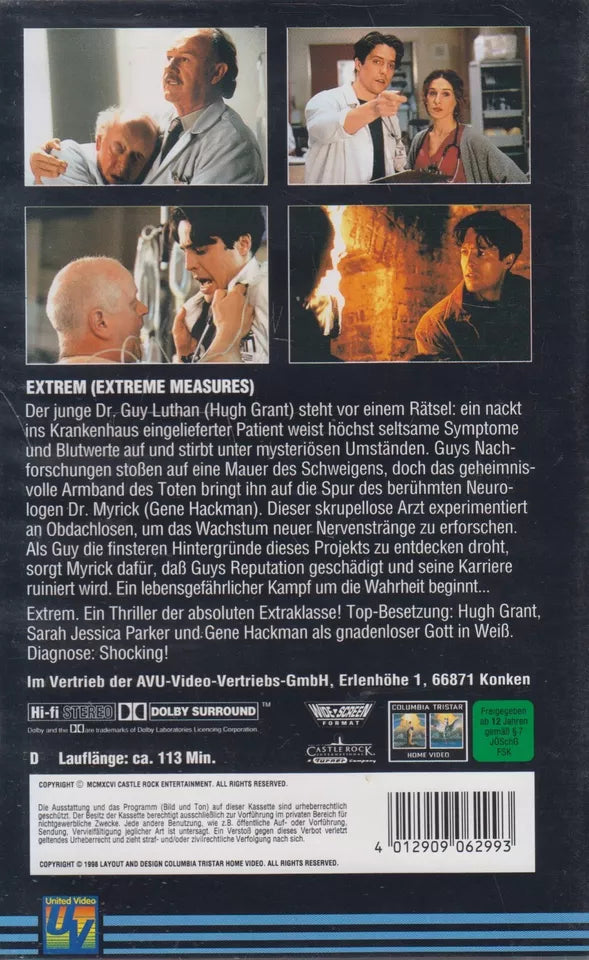 Extrem... mit allen Mitteln (VHS - 1998 - DE)