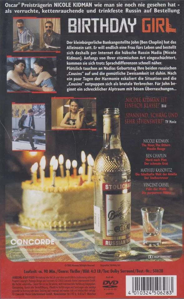 Birthday Girl (VHS - 2003 - DE)