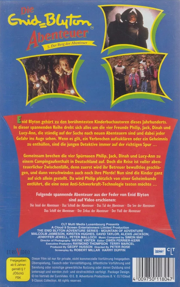 Die Enid Blyton Abenteuer: 5. Der Berg der Abenteuer (VHS - 1999 - DE)