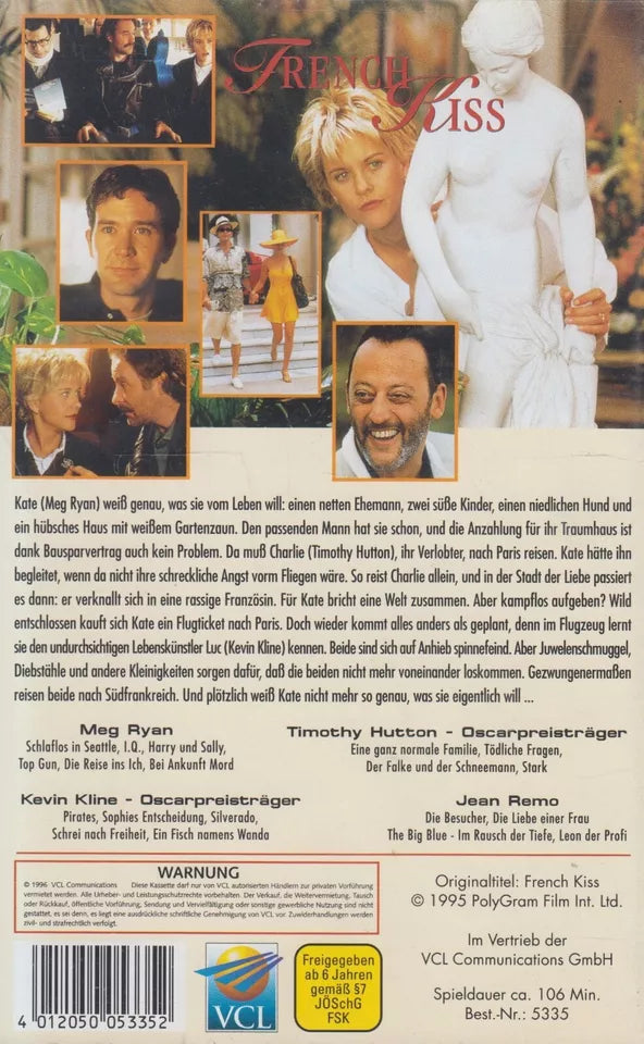 French Kiss (VHS - 1996 - DE)