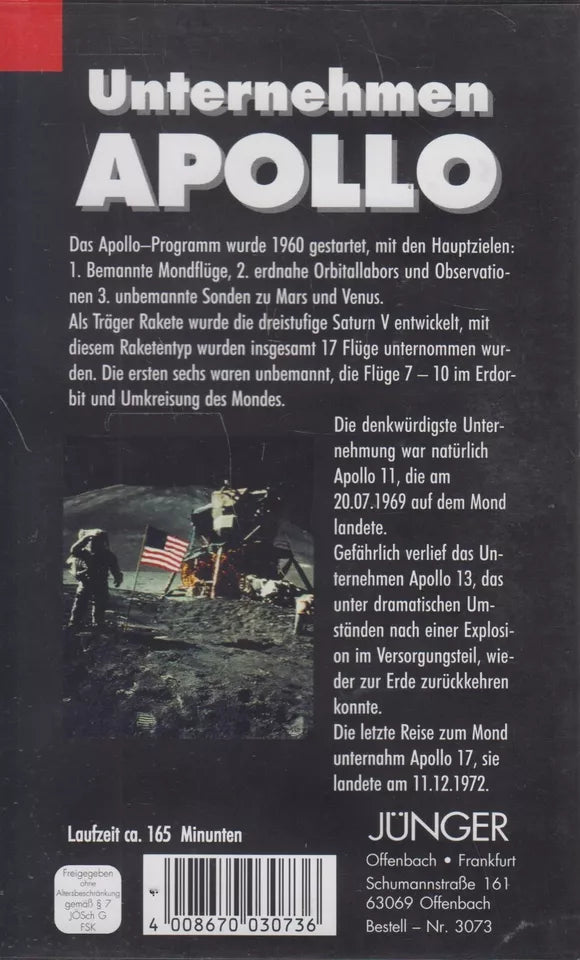 Unternehmen Apollo (VHS - DE)