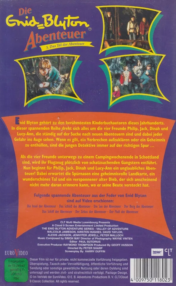 Die Enid Blyton Abenteuer: 3. Das Tal der Abenteuer (VHS - DE)