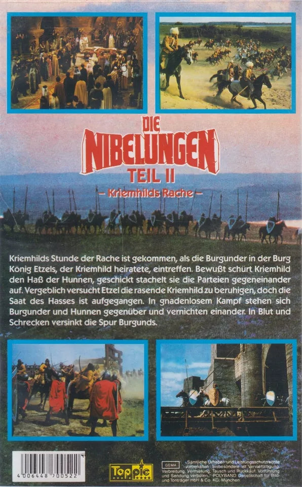 Nibelungen - Part II: Kriemhild's Revenge (VHS - DE)