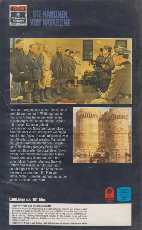 Die Kanonen von Navarone (VHS - 1990 - DE)