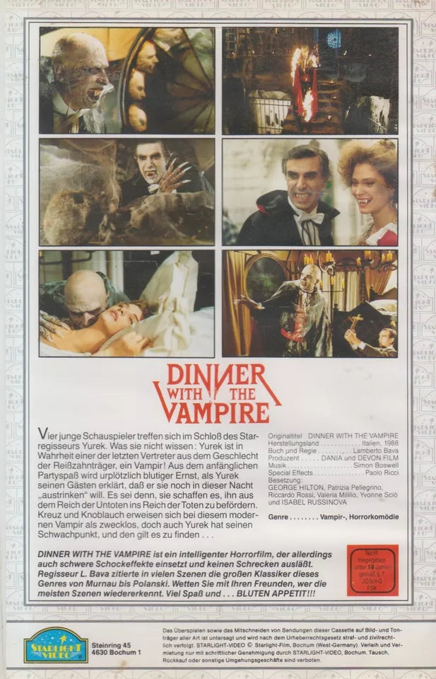 Dinner With The Vampire (VHS - DE)