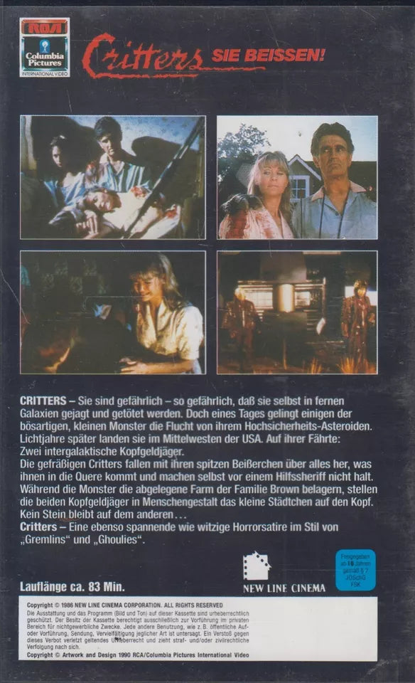 Critters - Sie beißen! (VHS - 1990 - DE)