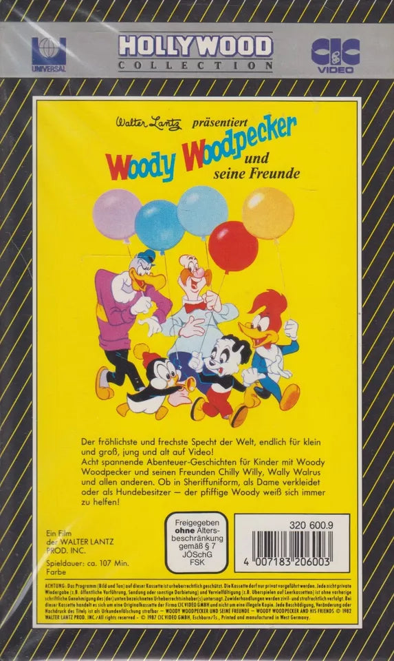 Woody Woodpecker und seine Freunde (VHS - 1987 - DE)