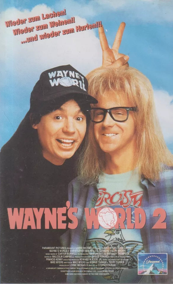 Wayne's World 2 (VHS - 1995 - DE)