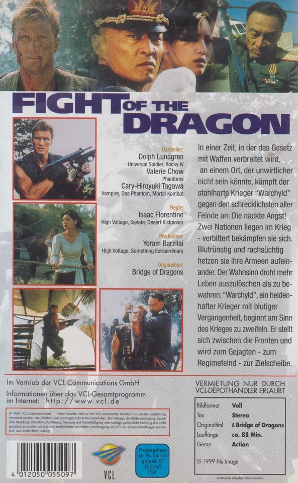 Fight Of The Dragon (VHS - 1999 - DE)