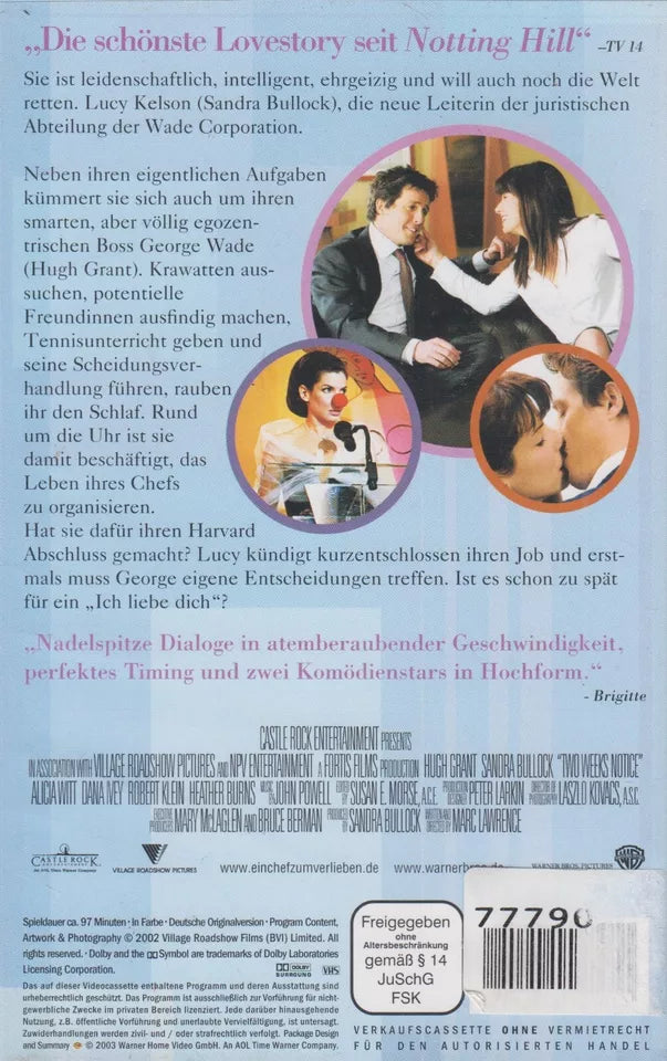 A Boss to Fall in Love With (VHS - 2003 - DE)