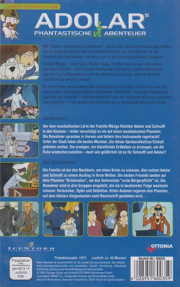 Adolars phantastischen Abenteuer Vol. 3 (VHS - 2003 - DE)