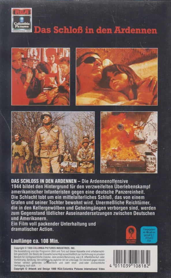 The Castle in the Ardennes (VHS - 1990 - DE)