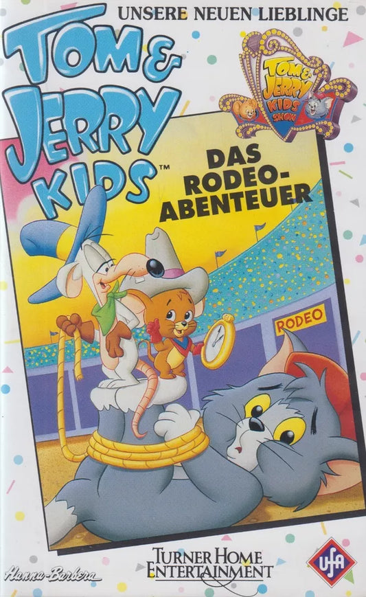 Tom & Jerry Kids: Das Rodeo-Abenteuer (VHS - 1992 - DE)