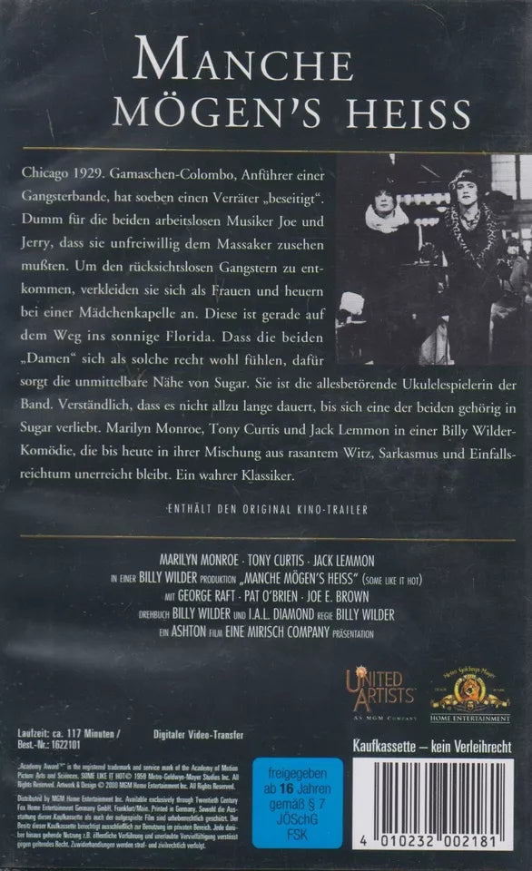 Manche mögen's heiß (VHS - 2000 - DE)