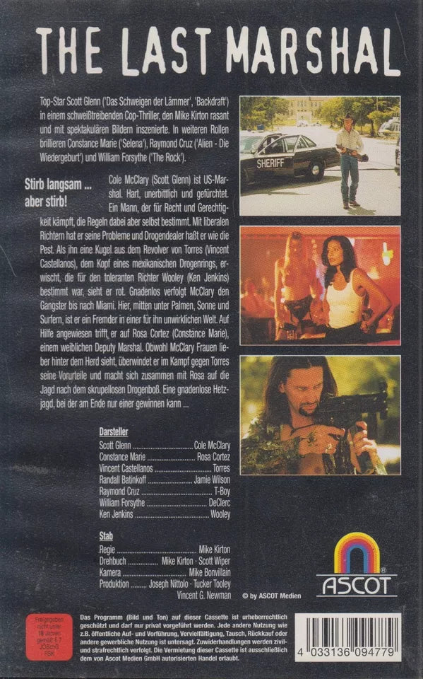 The Last Marshal (VHS - DE)