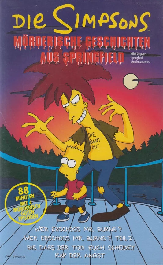 Die Simpsons: Mörderische Geschichten aus Springfield (VHS - 1998 - DE)