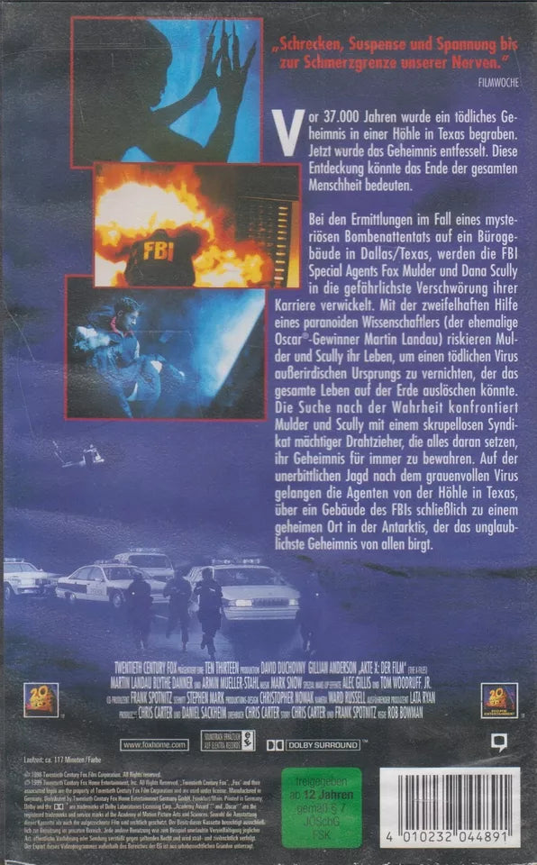 Akte X: Der Film (VHS - 1999 - DE)