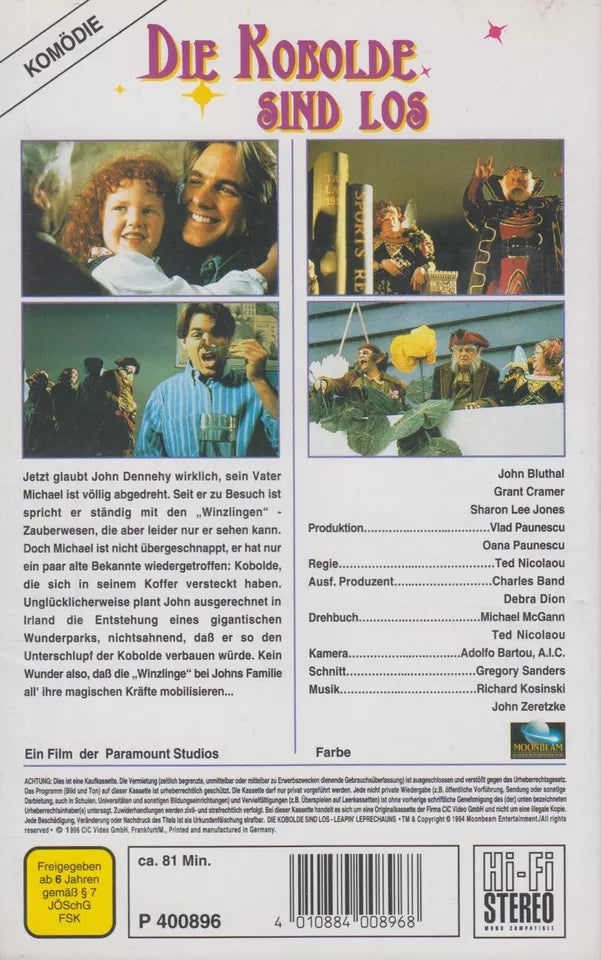 Die Kobolde sind los (VHS - 1996 - DE)