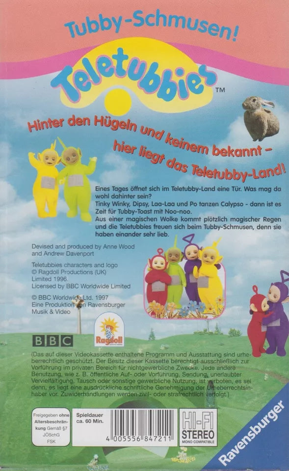 Teletubbies 5: Tubby Cuddles! (VHS - 1997 - DE)