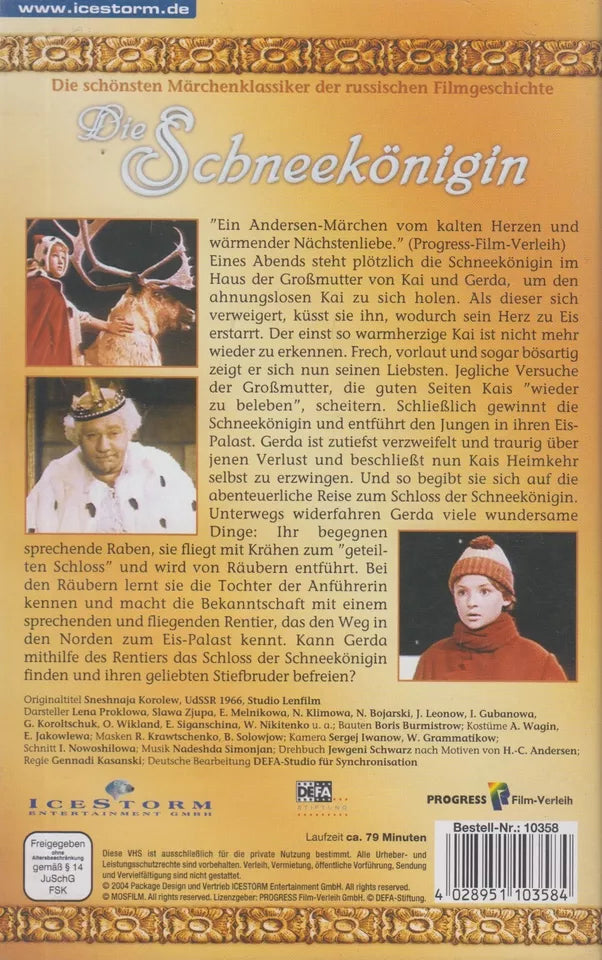 The Snow Queen (VHS - 2004 - DE)